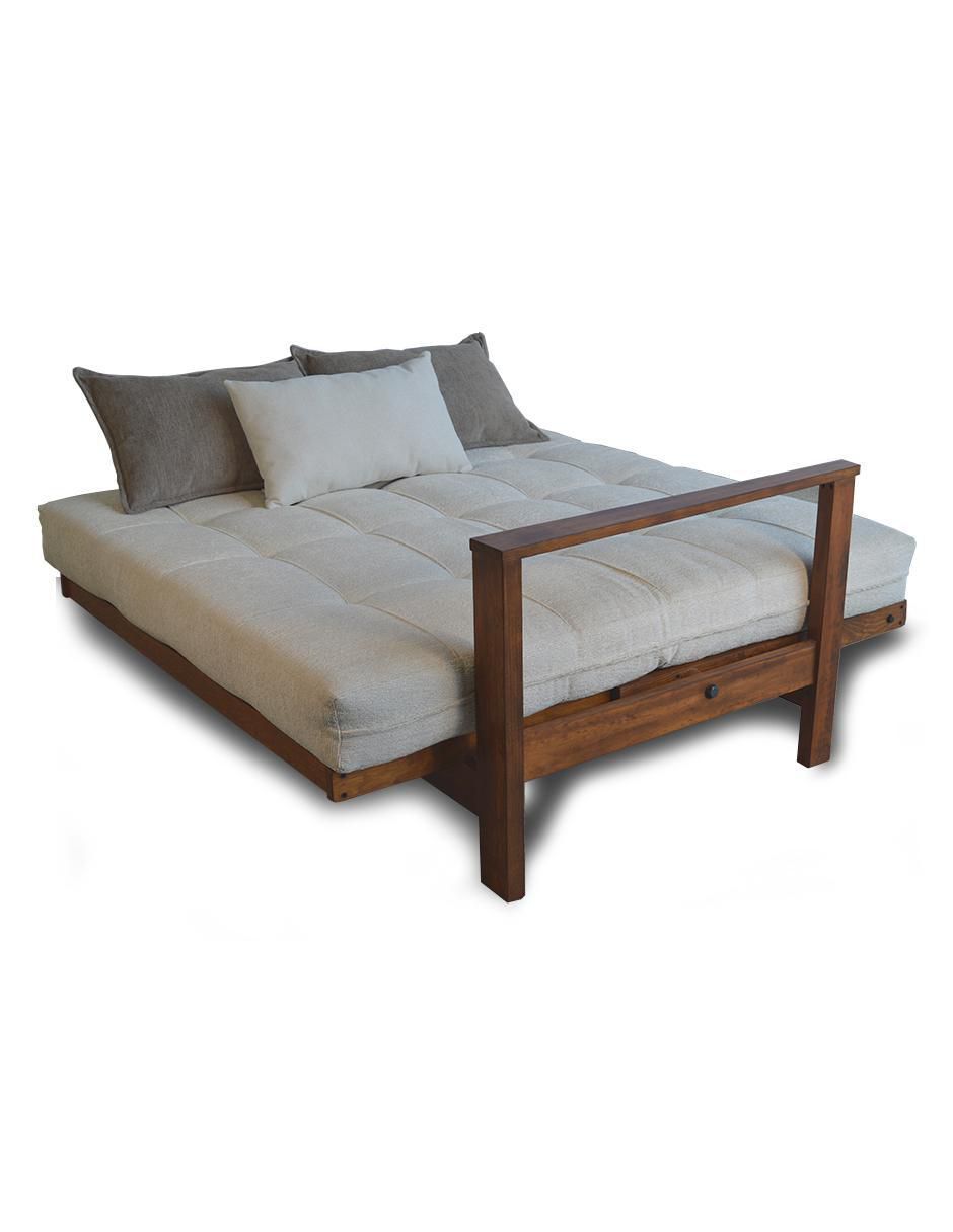 Sofá cama de madera pino 7