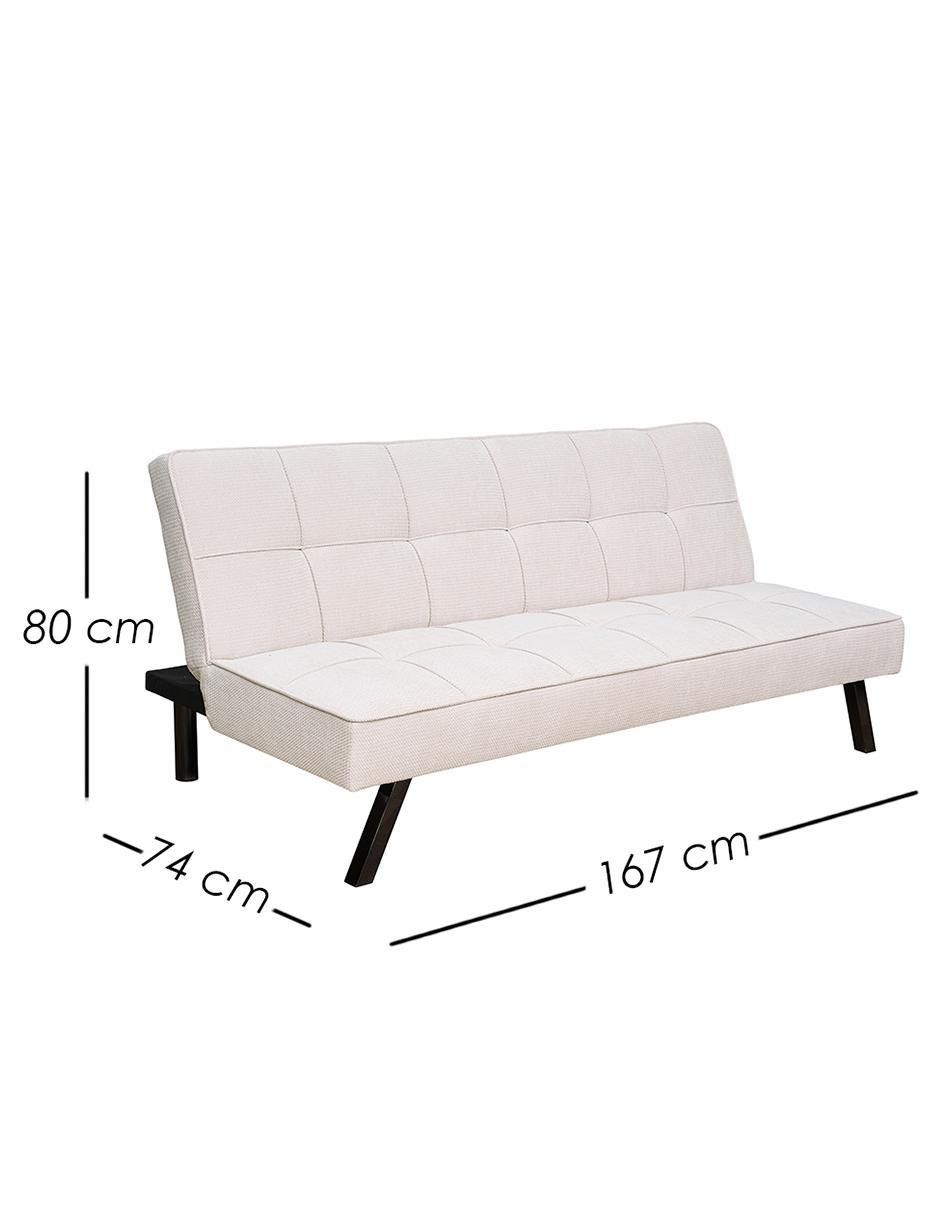 Sofá cama armable Urban de lino 8