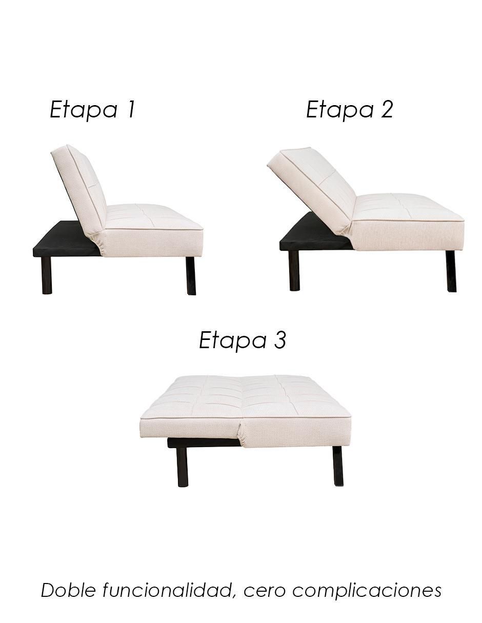 Sofá cama armable Urban de lino 5