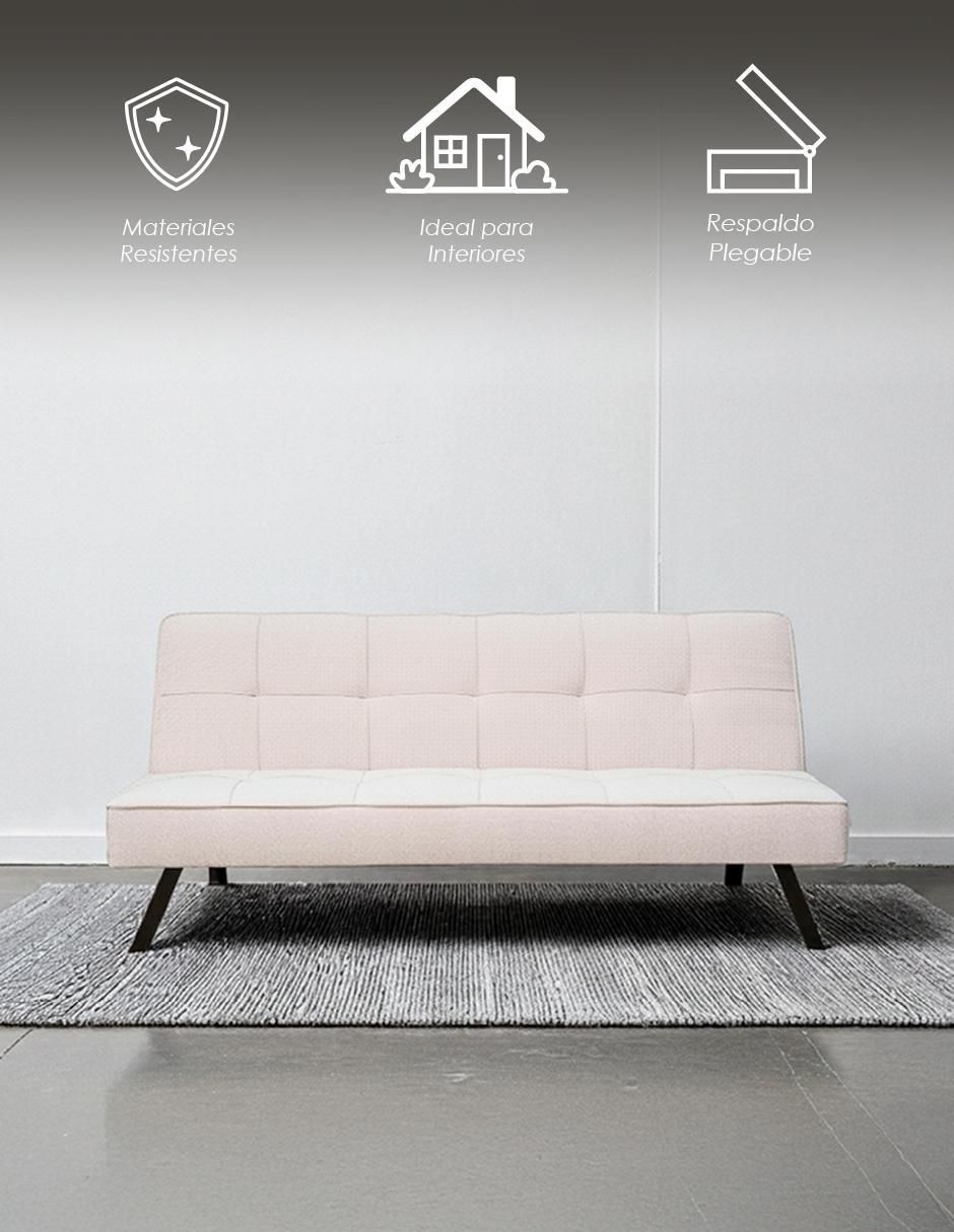 Sofá cama armable Urban de lino 7