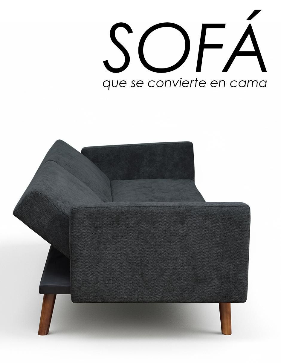 Sofá cama armable Aren de lino 5