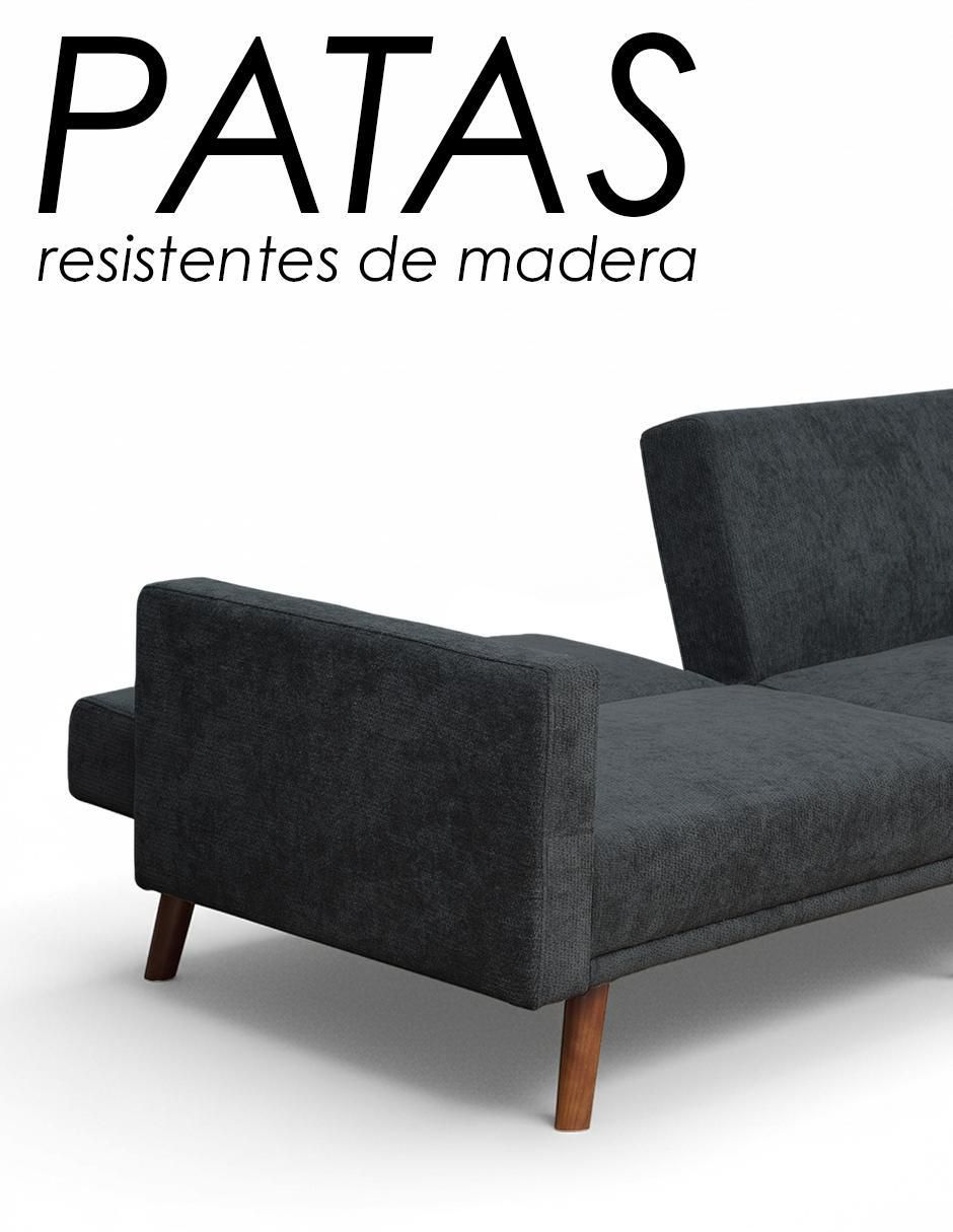 Sofá cama armable Aren de lino 6