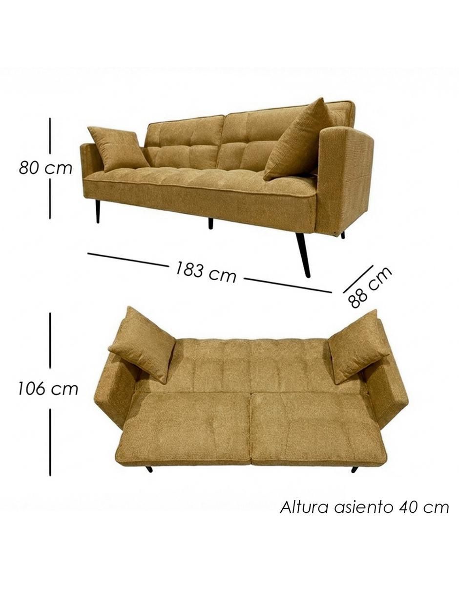 "futón/sofá cama" sí zen ilios innova "de" tela