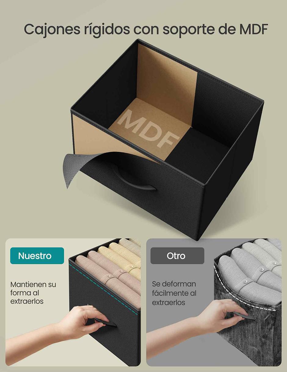 Cómoda Bellah de MDF 4