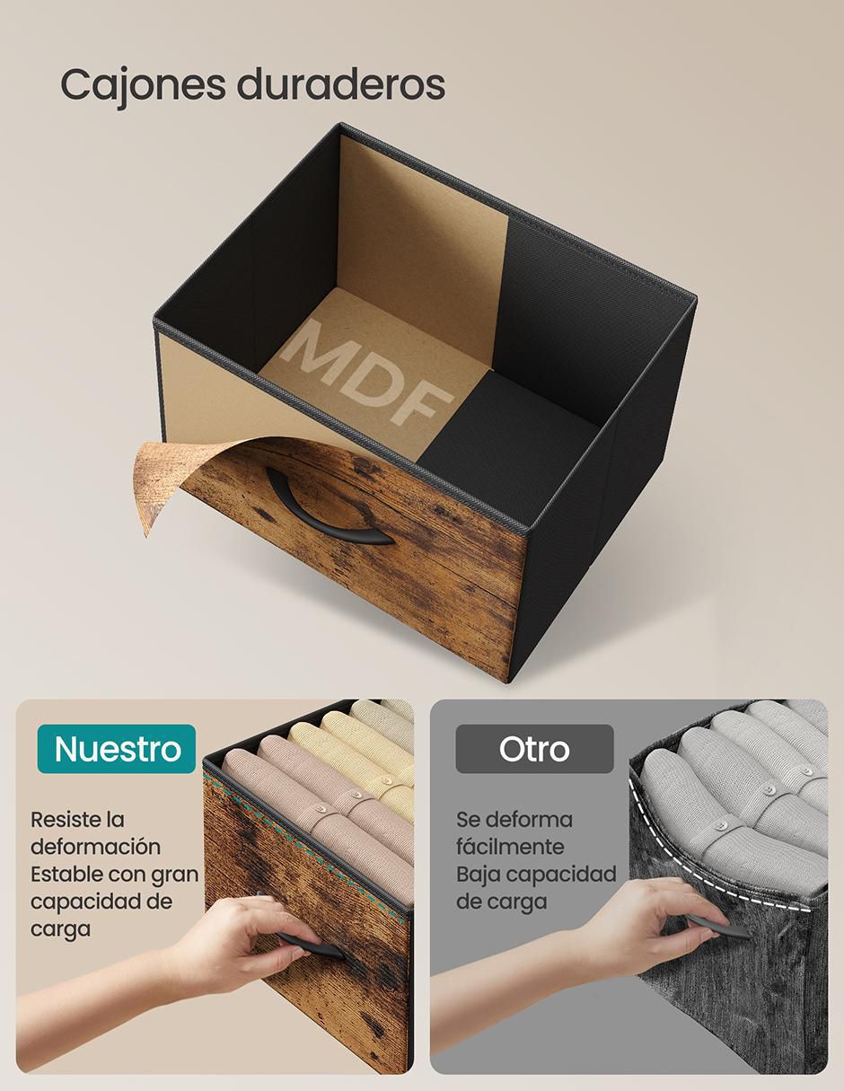 Cómoda Bellah de MDF 3