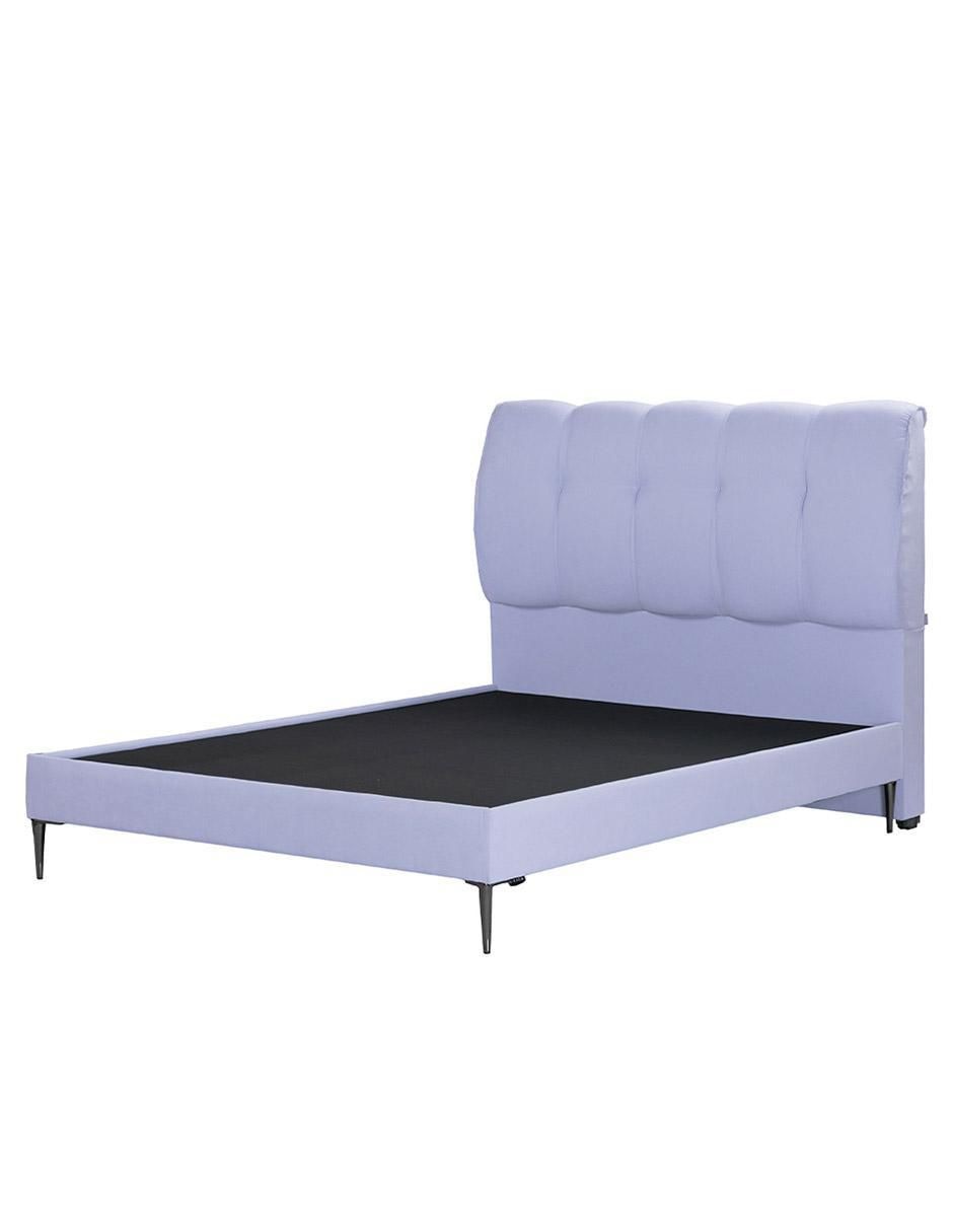 Cama Kiri Slim de madera y tela 3