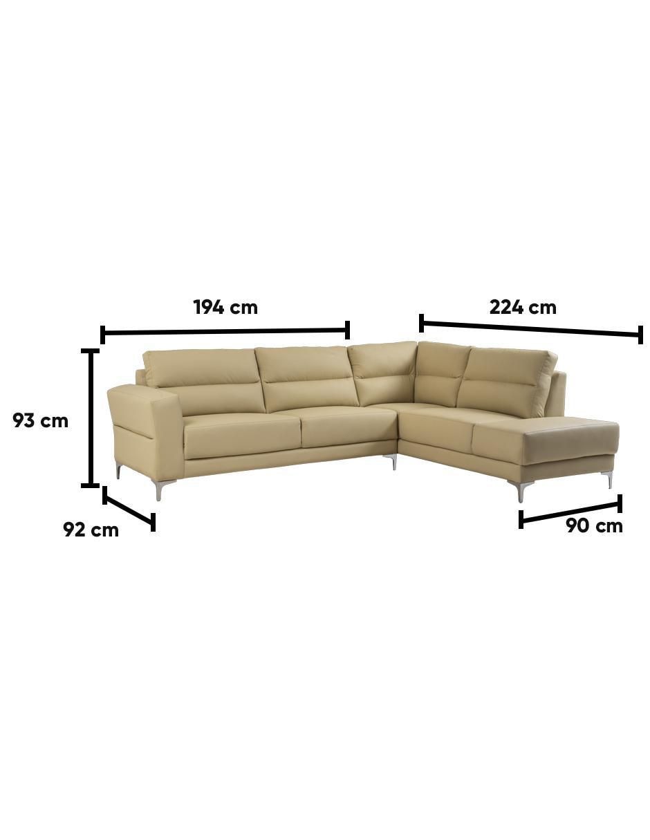 Chaise lounge dererecho de vinipiel 6