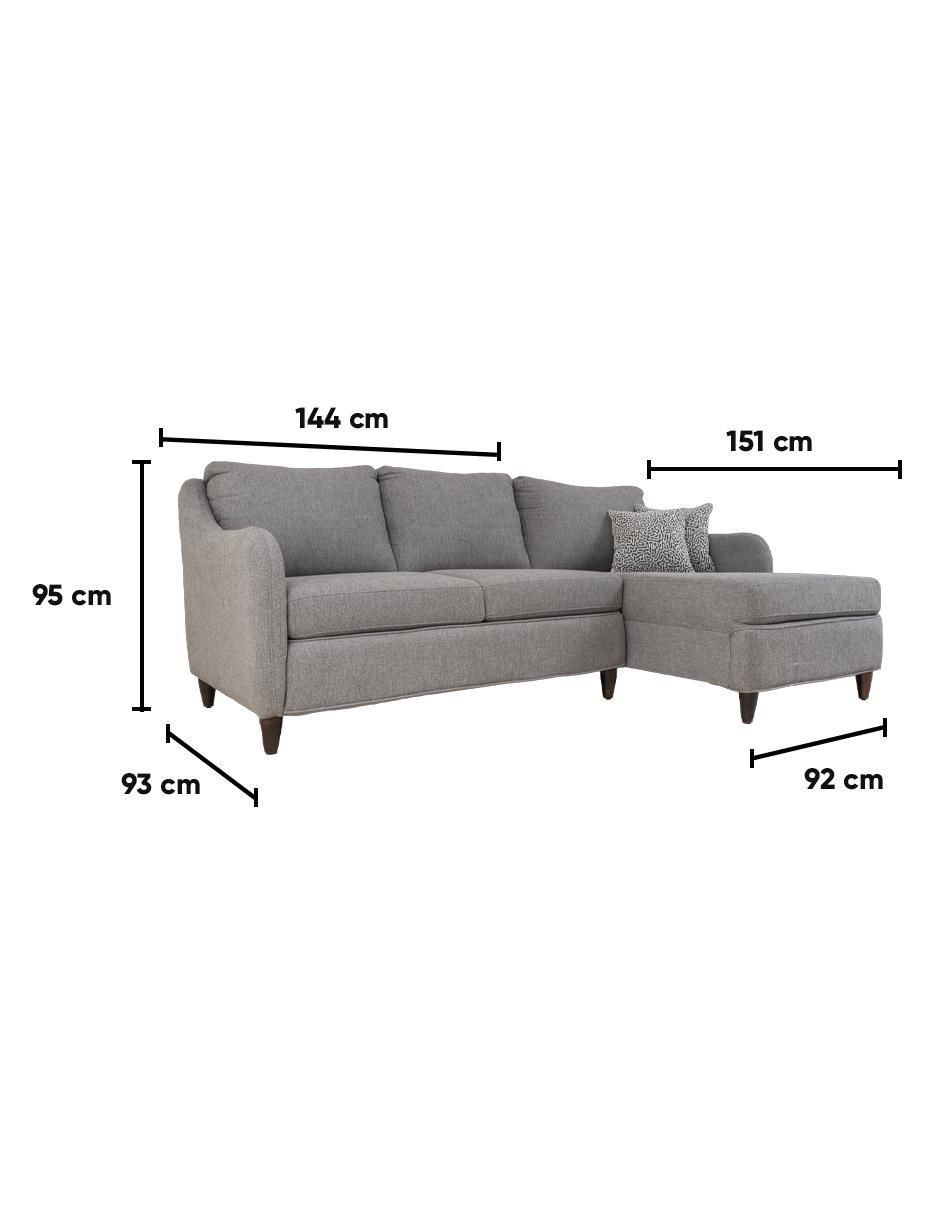 Chaise lounge dererecho Alborada de lino 5