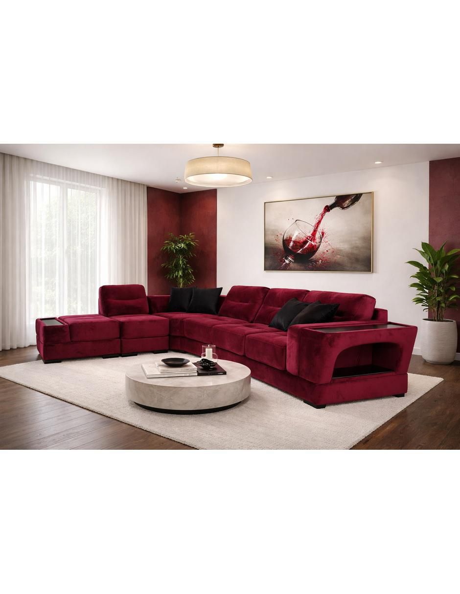 Sala modular Mastretta de terciopelo 13