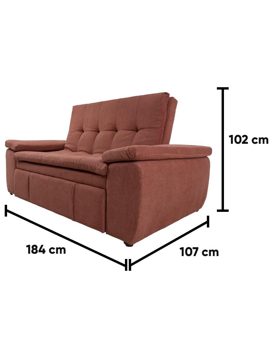 Sofá cama Granada de lino 6