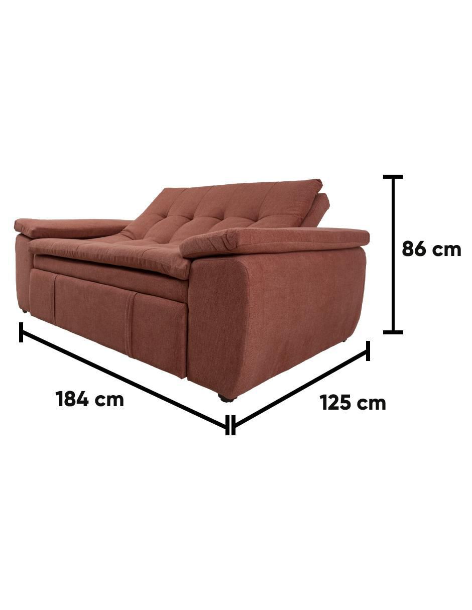 Sofá cama Granada de lino 7