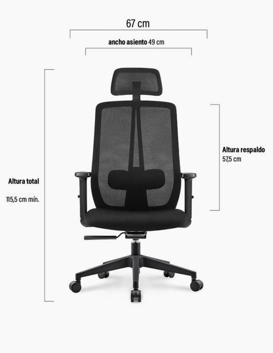 Silla de escritorio ergonómica 7