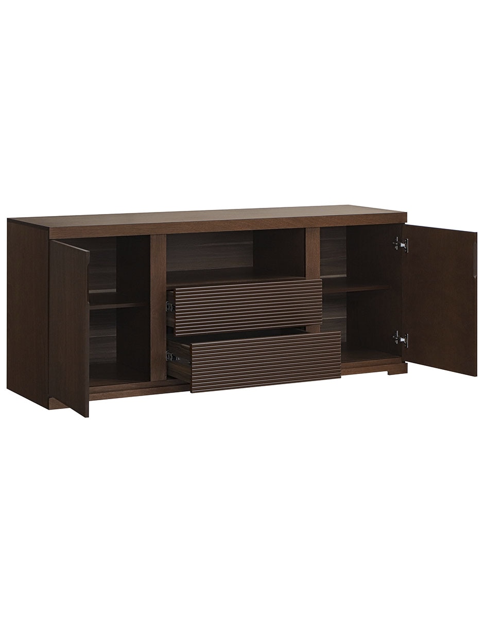 Mueble de TV Tremont de chapa madera 3