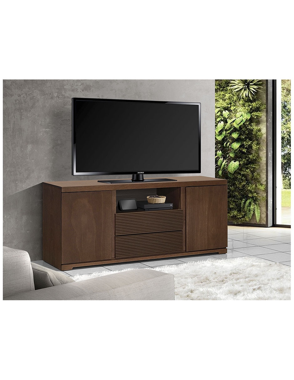 Mueble de TV Tremont de chapa madera 5