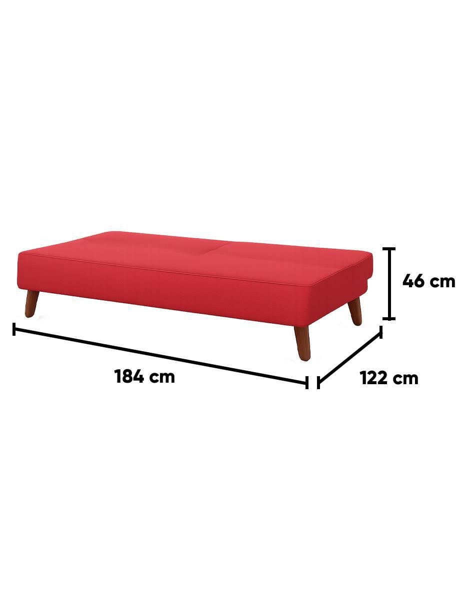 Sofá cama Praga de lino 6