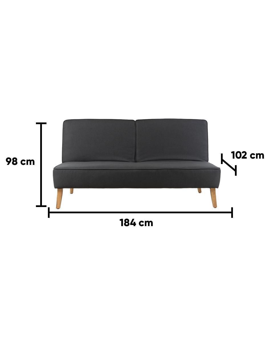 Sofá cama Praga de lino 7