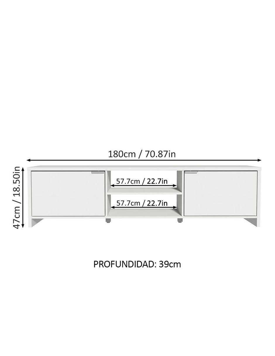 Mueble de TV armable de MDP 10