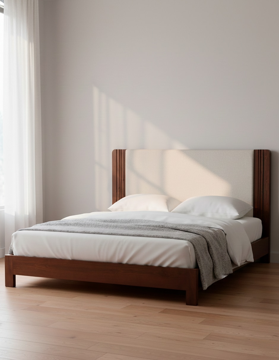 Cama Bex de madera king size 6