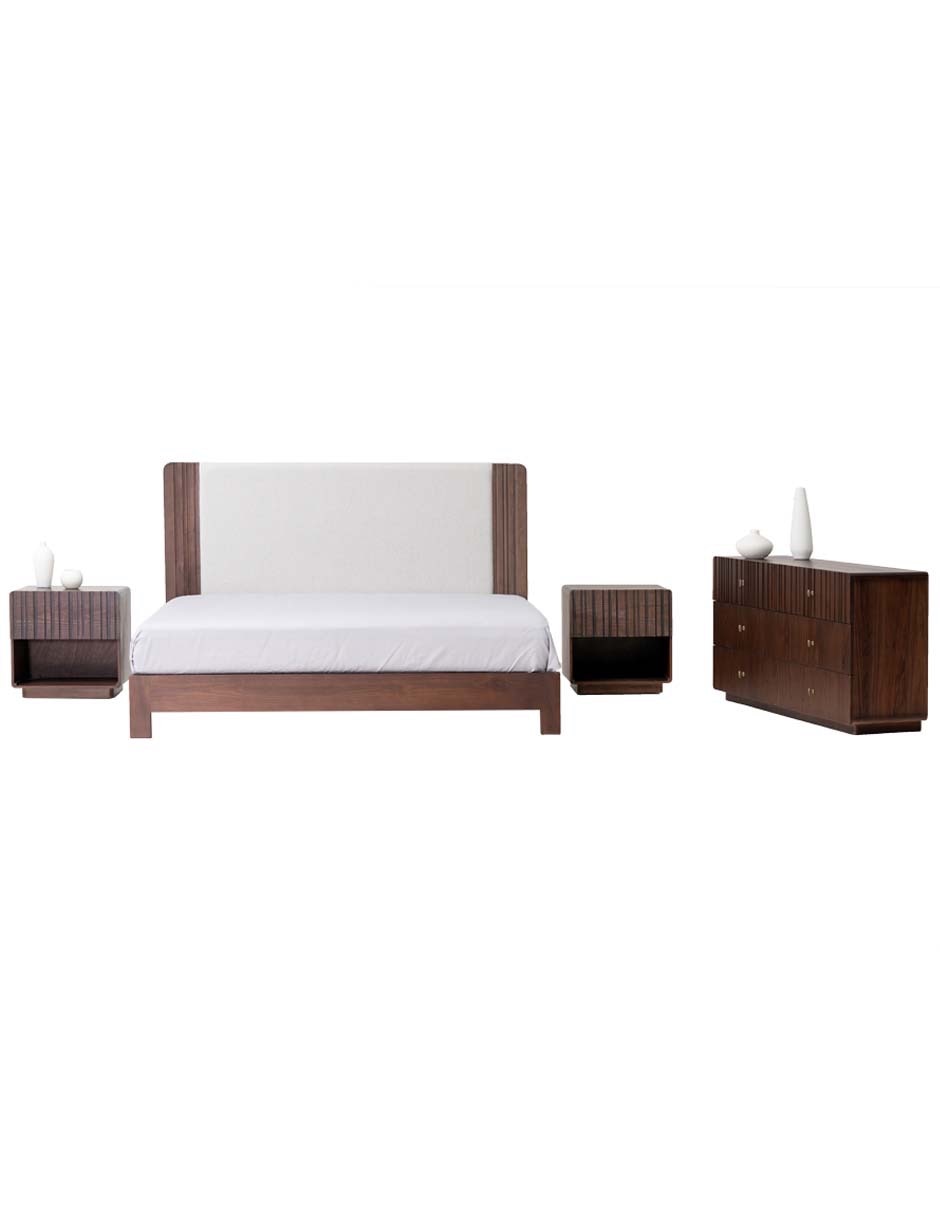 Cama Bex de madera Queen SIze 5