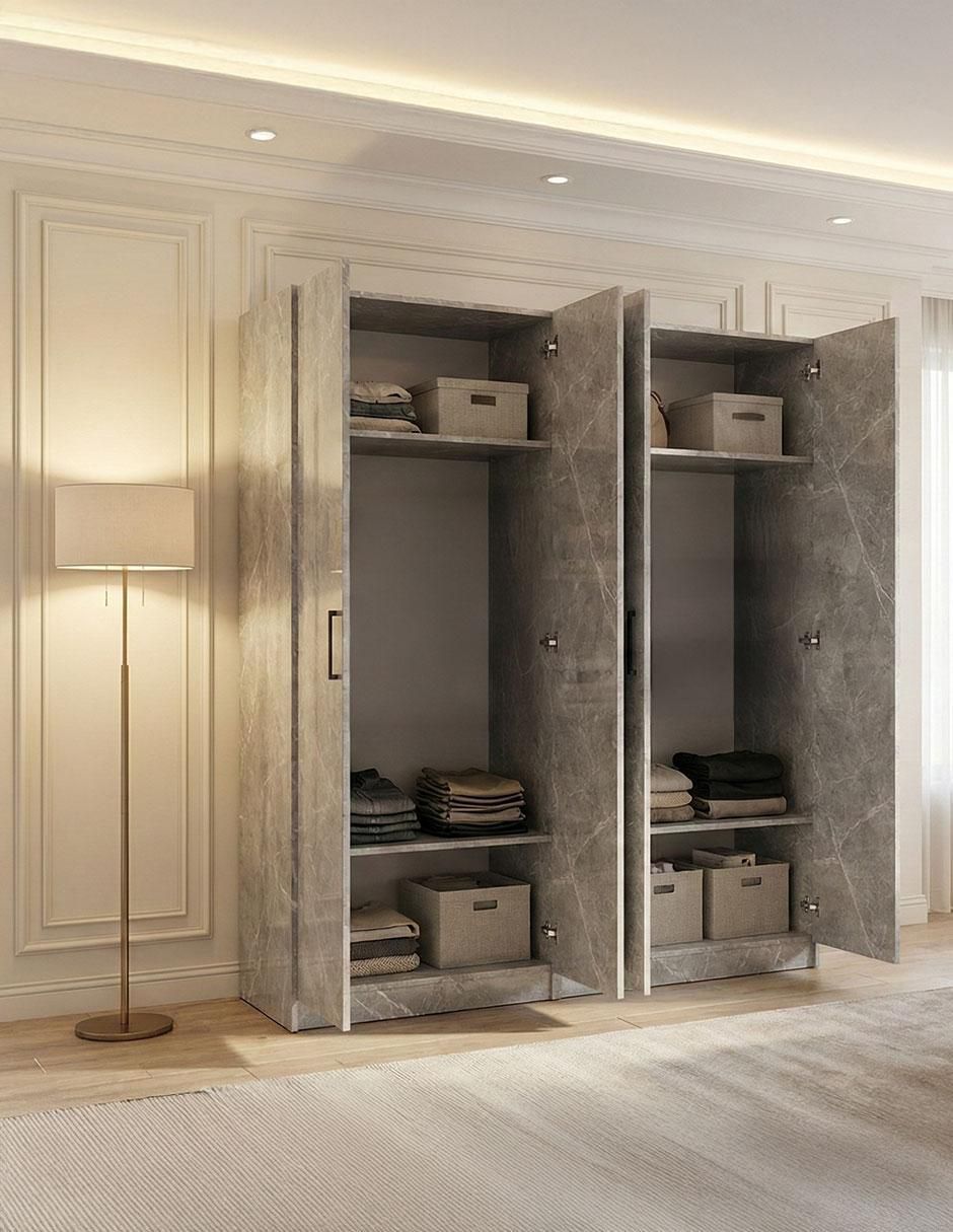 Ropero armable Hielo de MDF 6