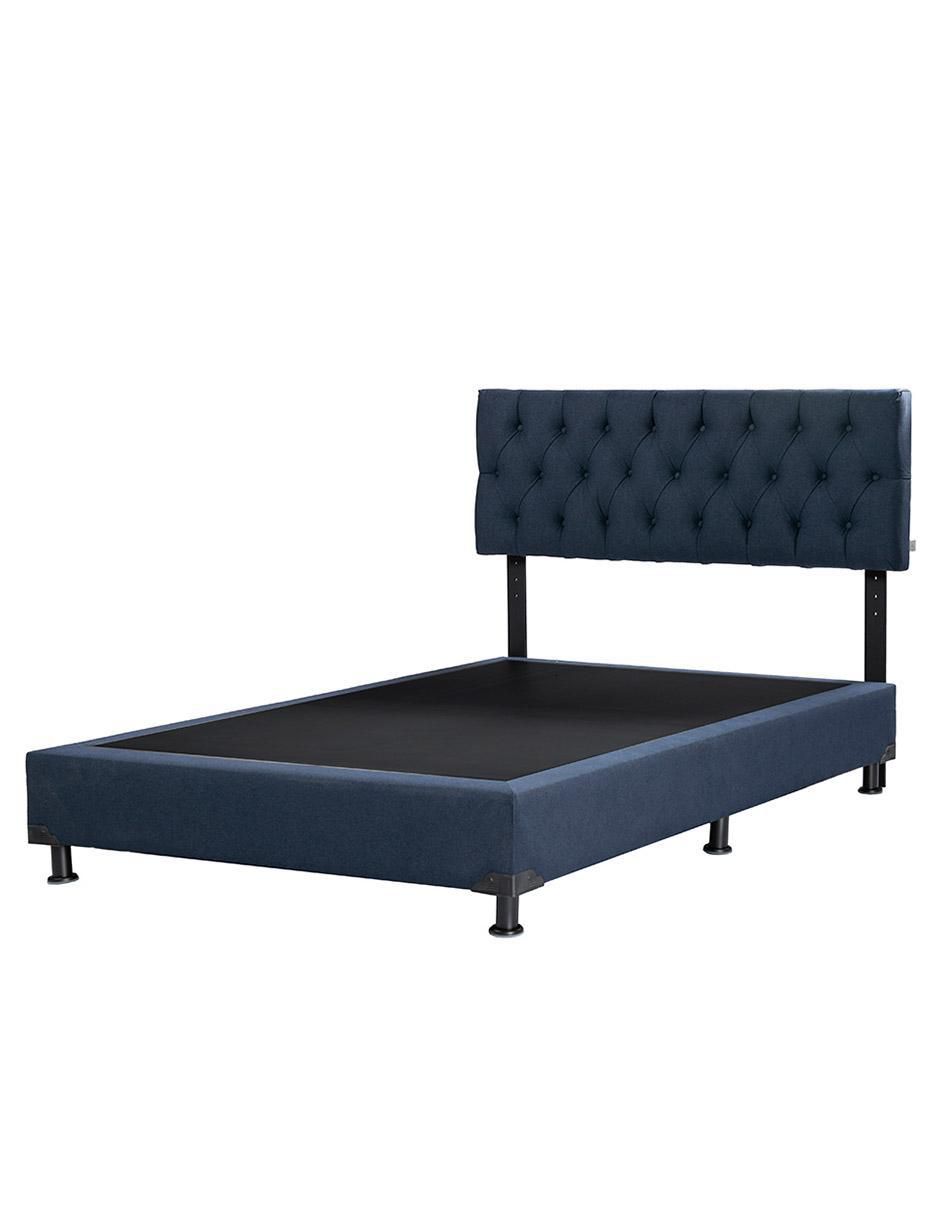 Cama Arlo Box de madera y tela 3