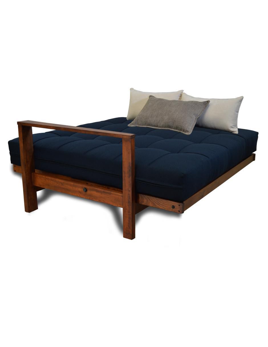 Sofá cama de madera pino 7