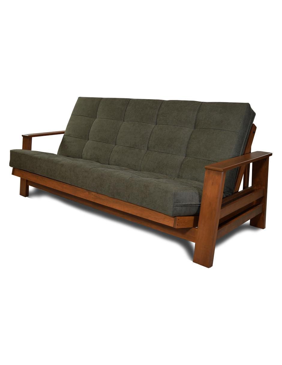 Sofá cama de madera pino 2