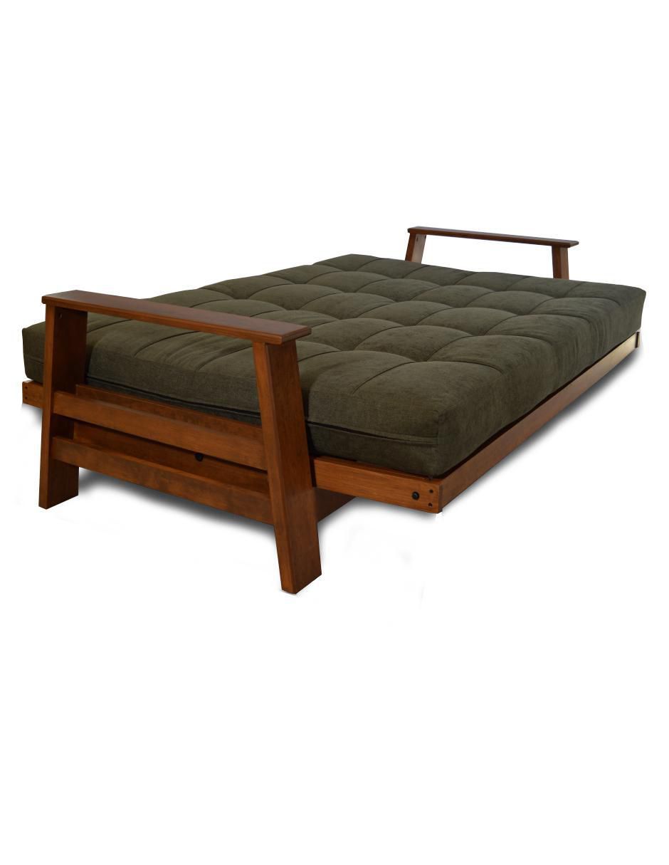 Sofá cama de madera pino 5