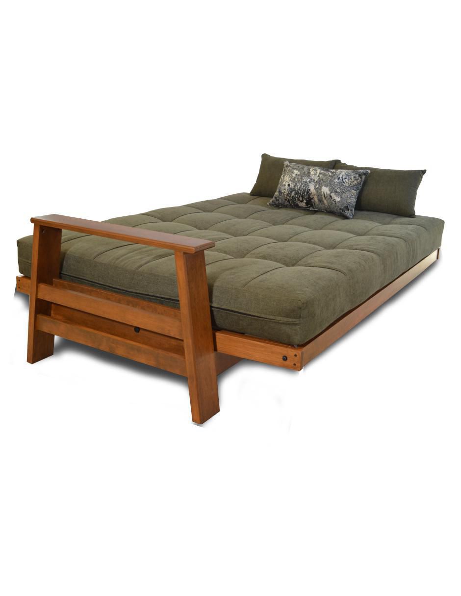 Sofá cama de madera pino 7