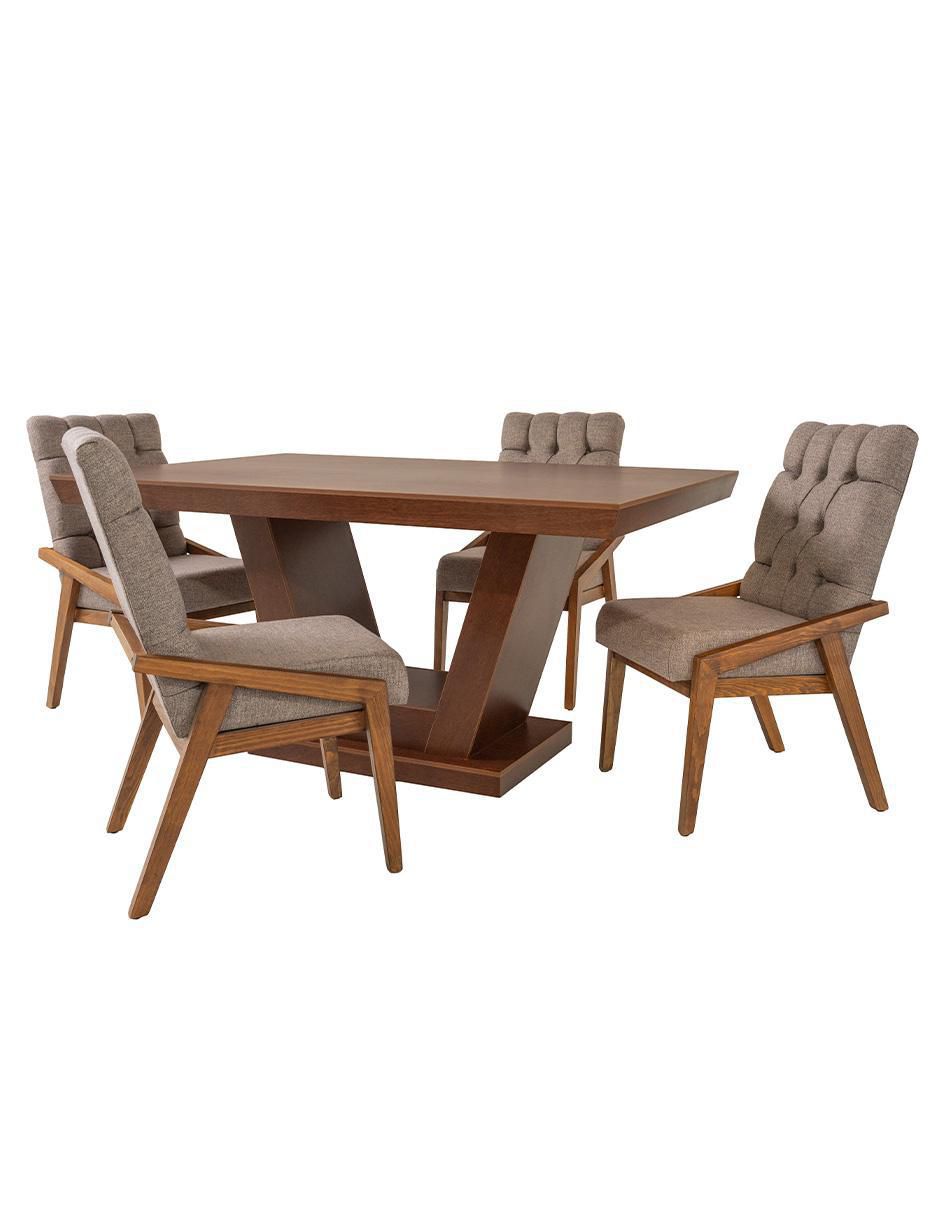 Antecomedor Manchester para 4 personas de Madera de pino 2