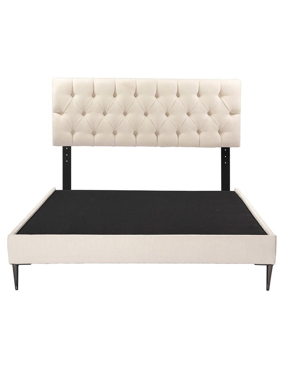 Cama Arlo Box de Madera y tela 2