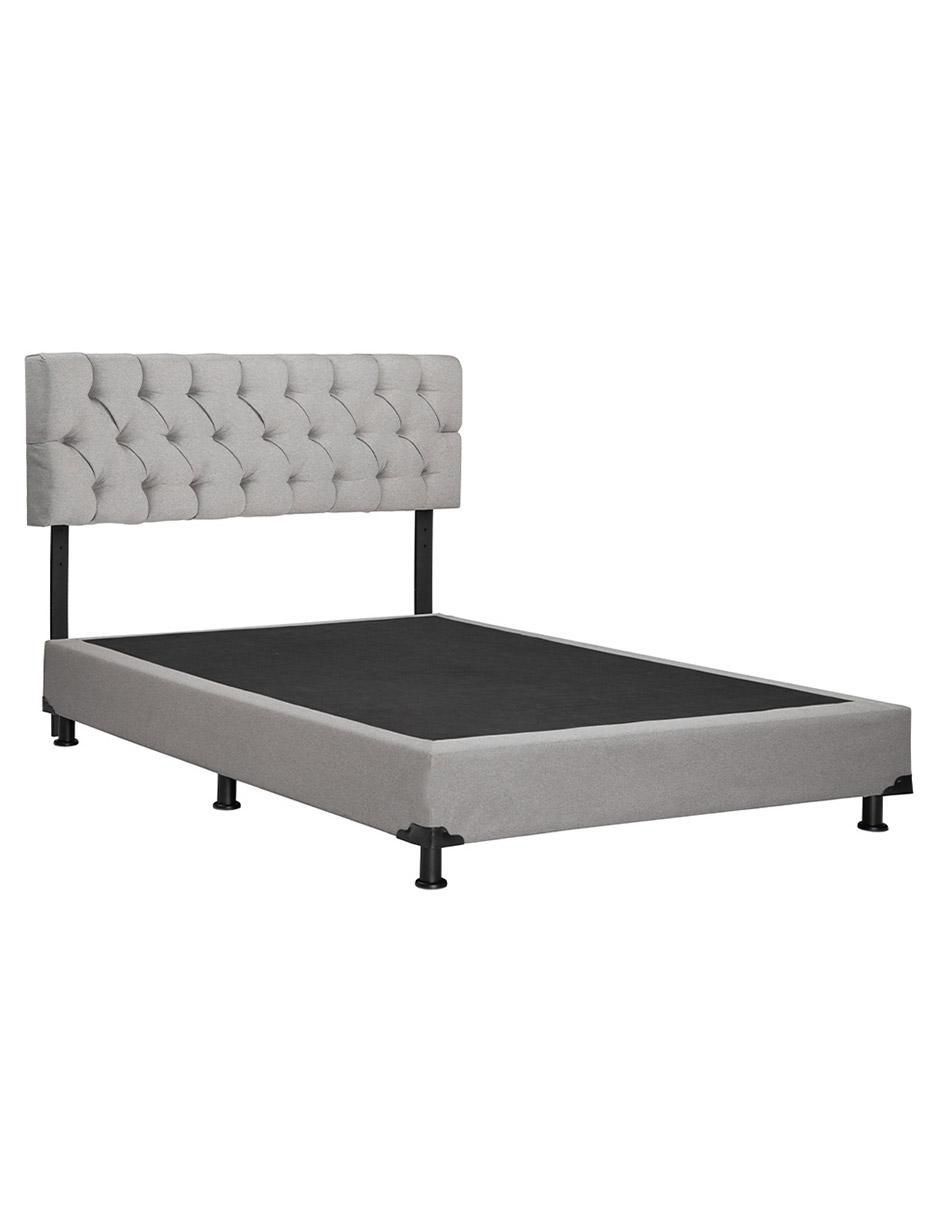 Cama Arlo Box de Madera y tela 2