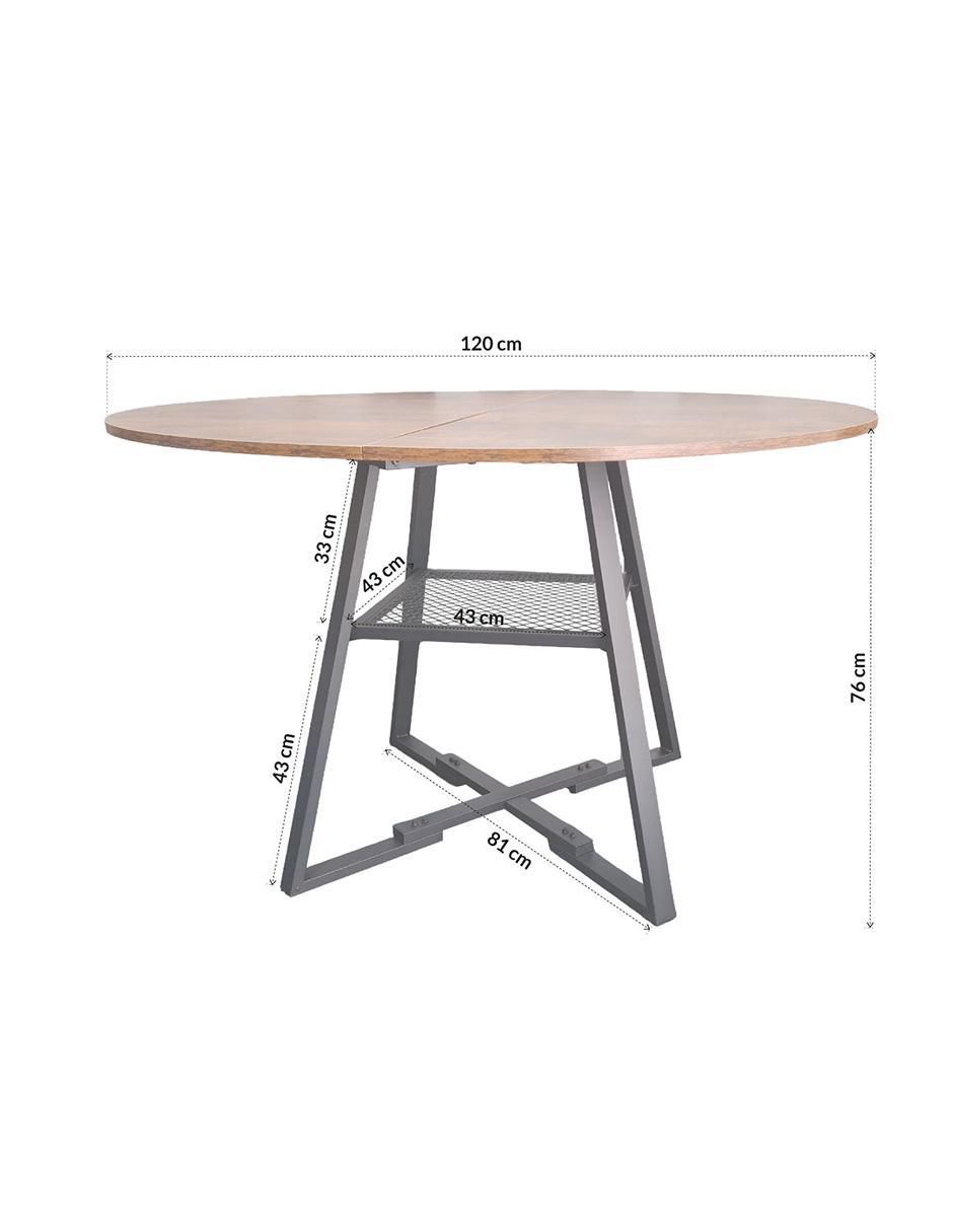 Mesa de comedor armable Maya 11