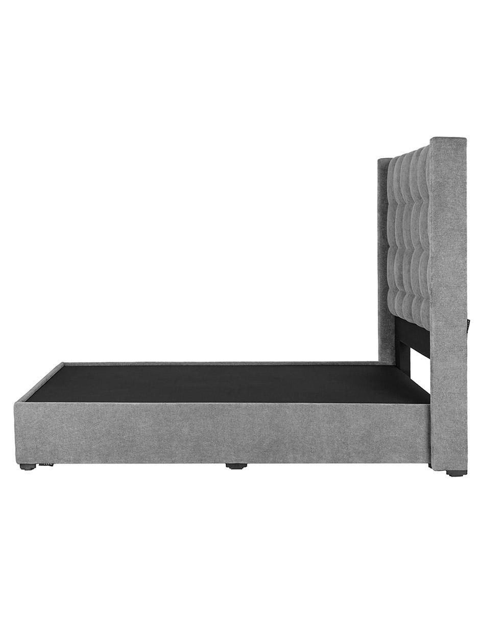 "cama" titan base dicasa "de" madera y tela ks