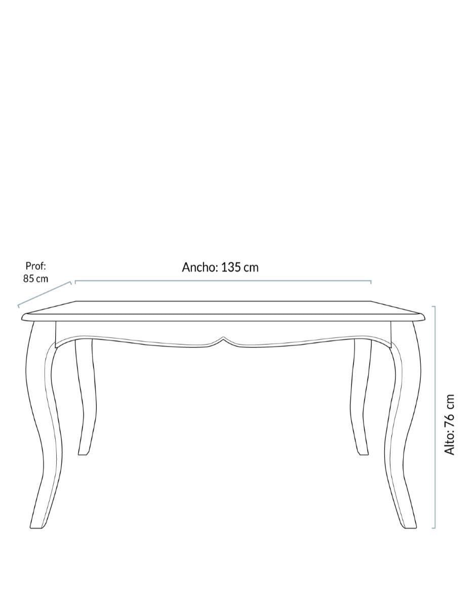 Comedor Olmo Natural para 6 personas 5