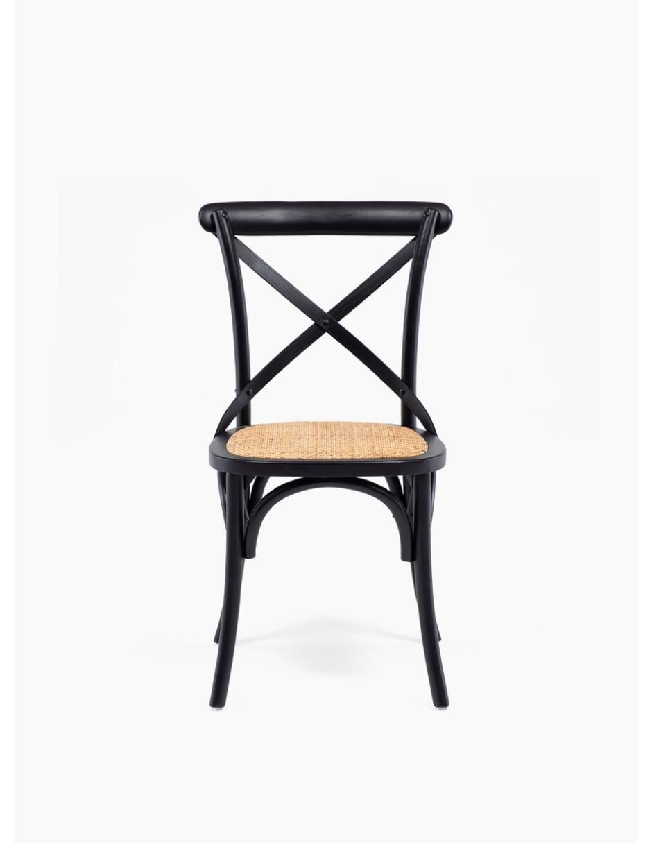 Silla Rattan de madera