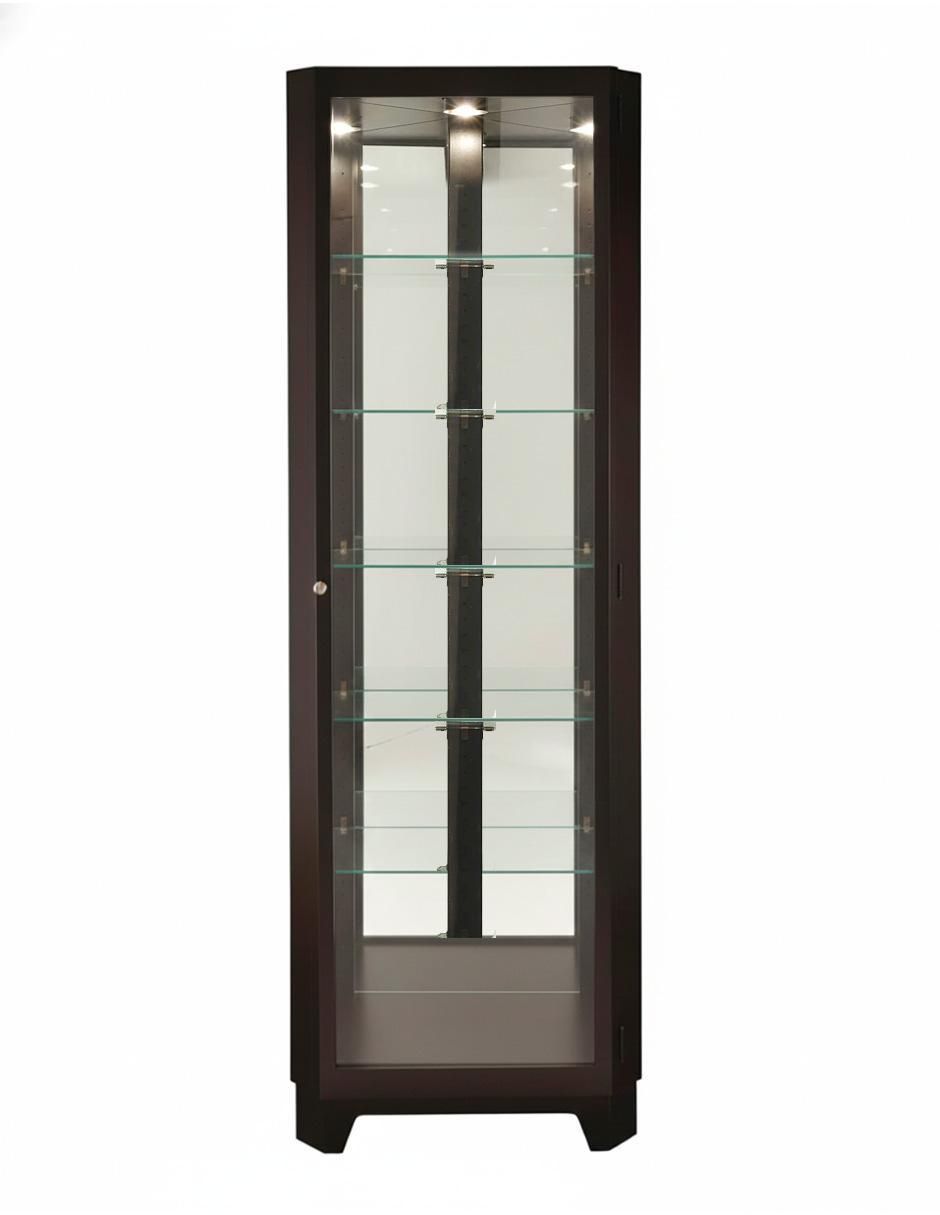 Vitrina armable de madera