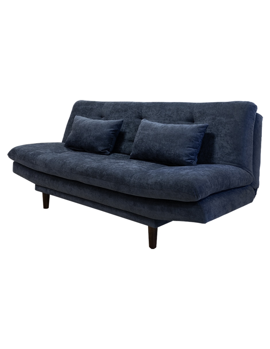 SOFÁ CAMA EROS MEMORY FOA, AZUL MARINO
