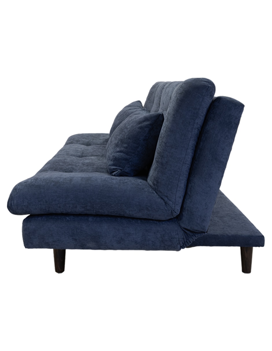 SOFÁ CAMA EROS MEMORY FOA, AZUL MARINO