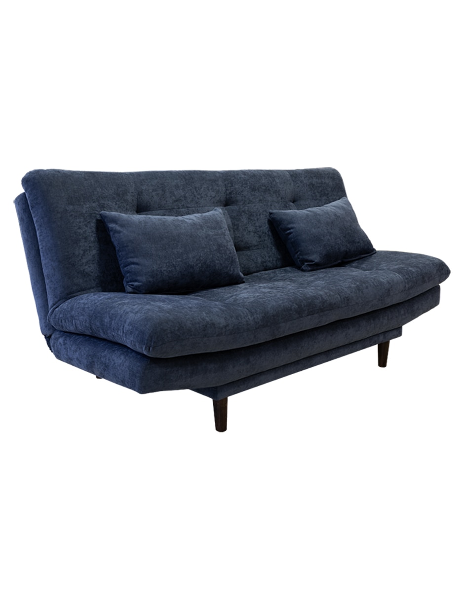 SOFÁ CAMA EROS MEMORY FOA, AZUL MARINO