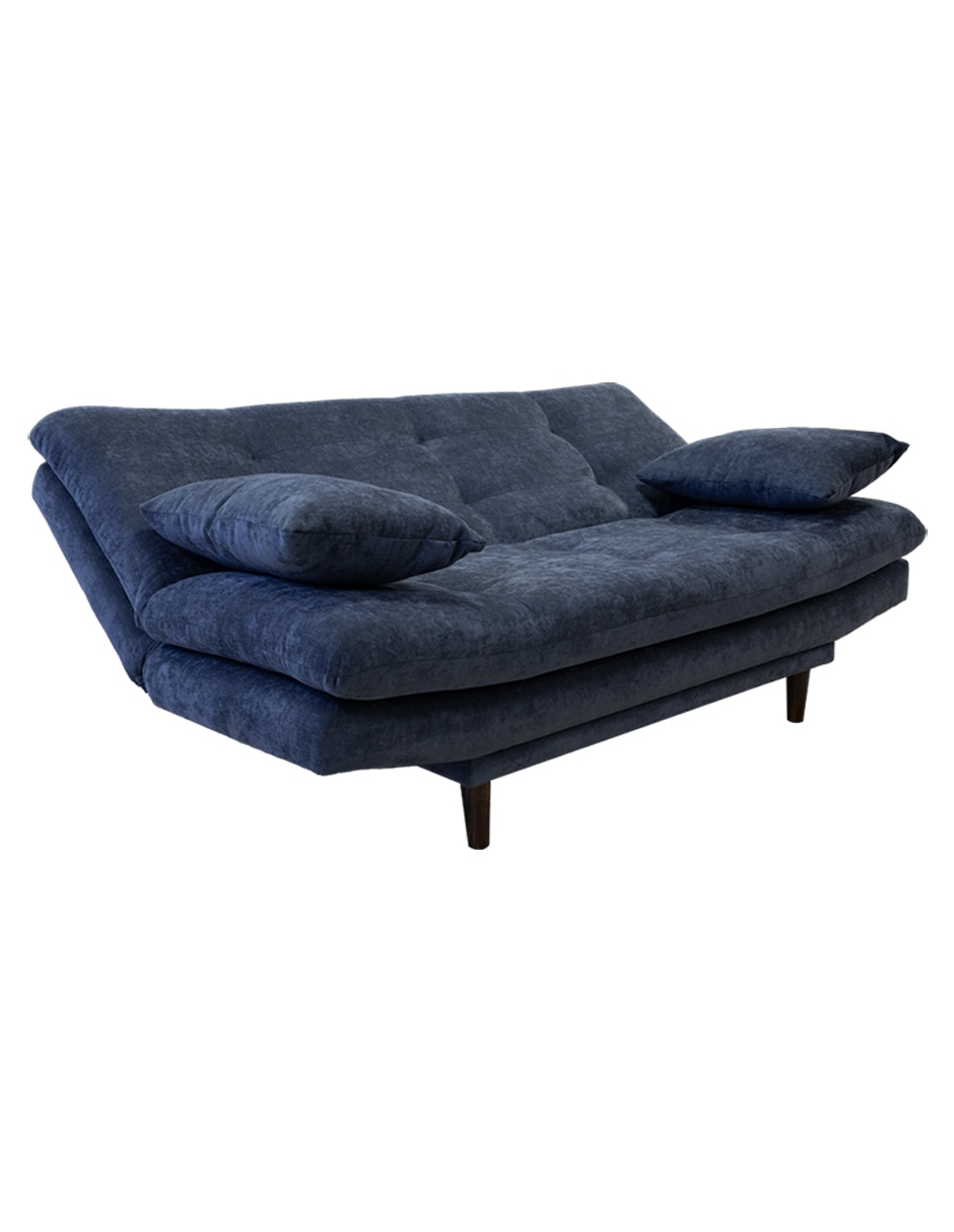 SOFÁ CAMA EROS MEMORY FOA, AZUL MARINO