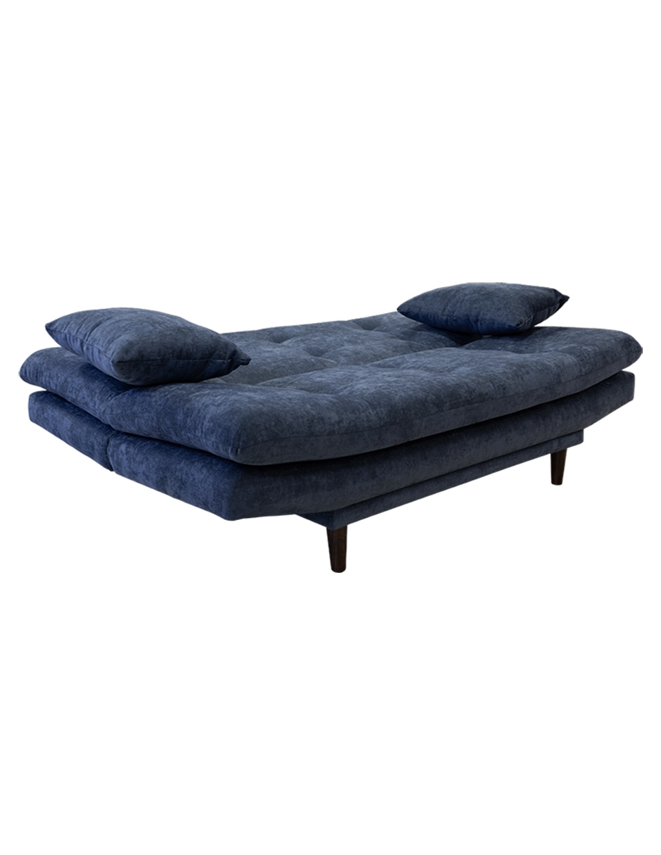 SOFÁ CAMA EROS MEMORY FOA, AZUL MARINO
