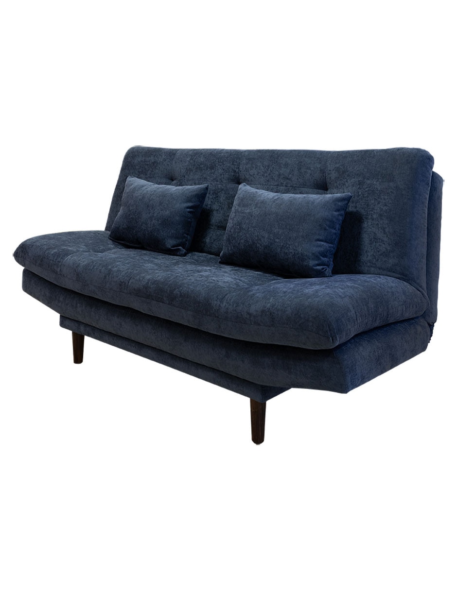SOFÁ CAMA EROS MEMORY FOA, AZUL MARINO