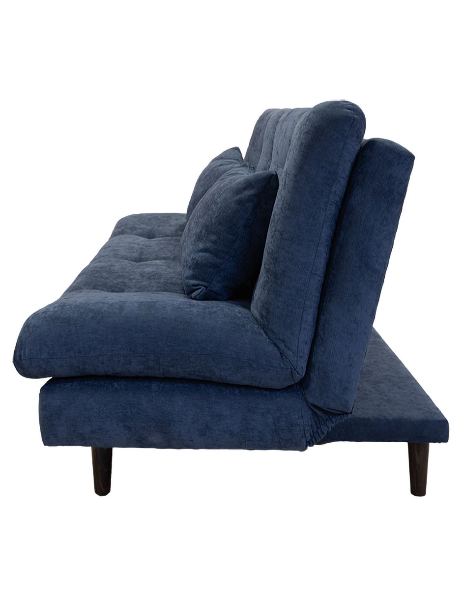 SOFÁ CAMA EROS MEMORY FOA, AZUL MARINO