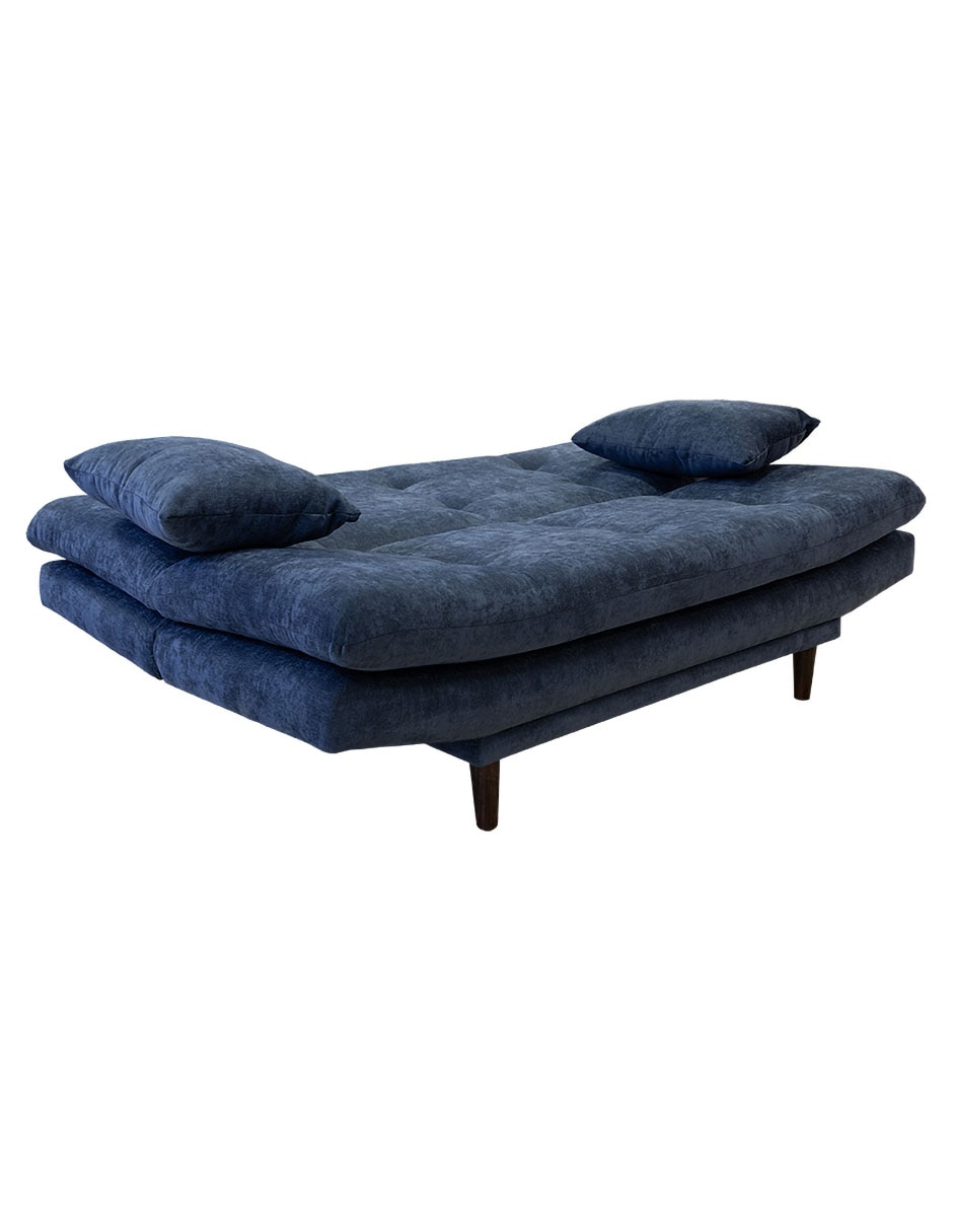 SOFÁ CAMA EROS MEMORY FOA, AZUL MARINO