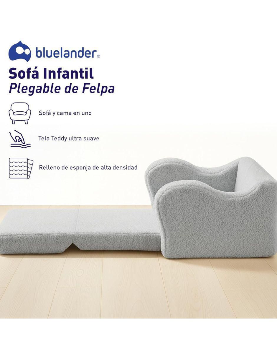Sofá ocasional sin familia o coleccion bluelander "de" terciopelo