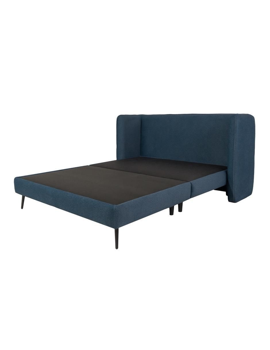 Cama Asana de madera pino queen size 2
