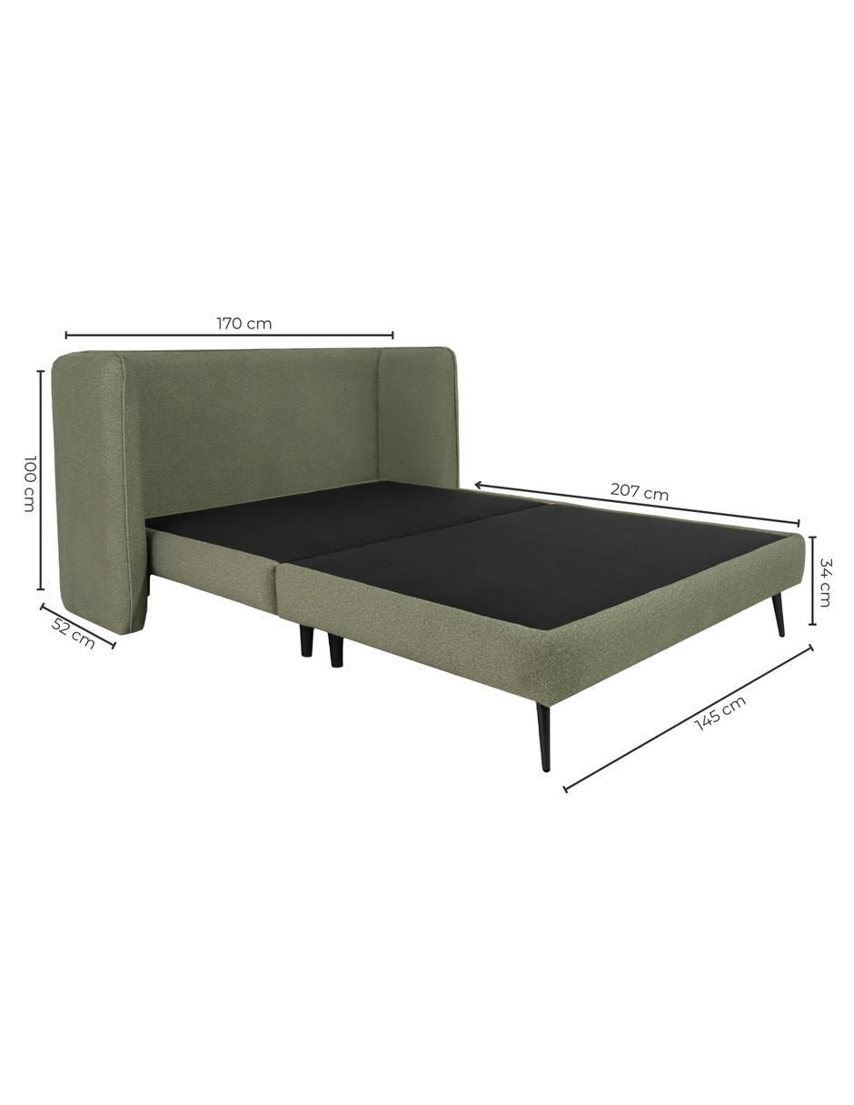 Cama Asana de madera pino matrimonial 15