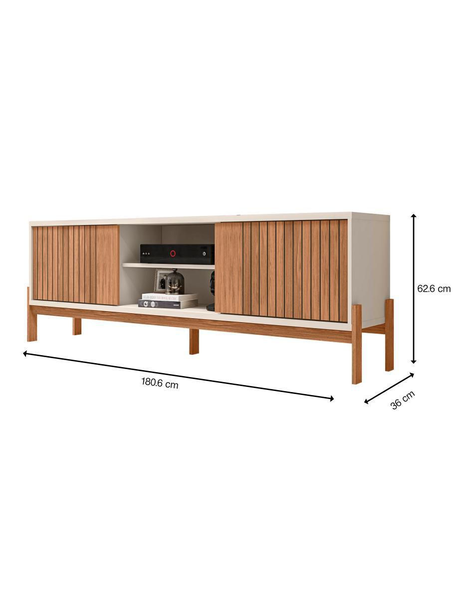 Mueble de tv armable Pessoa de madera 2