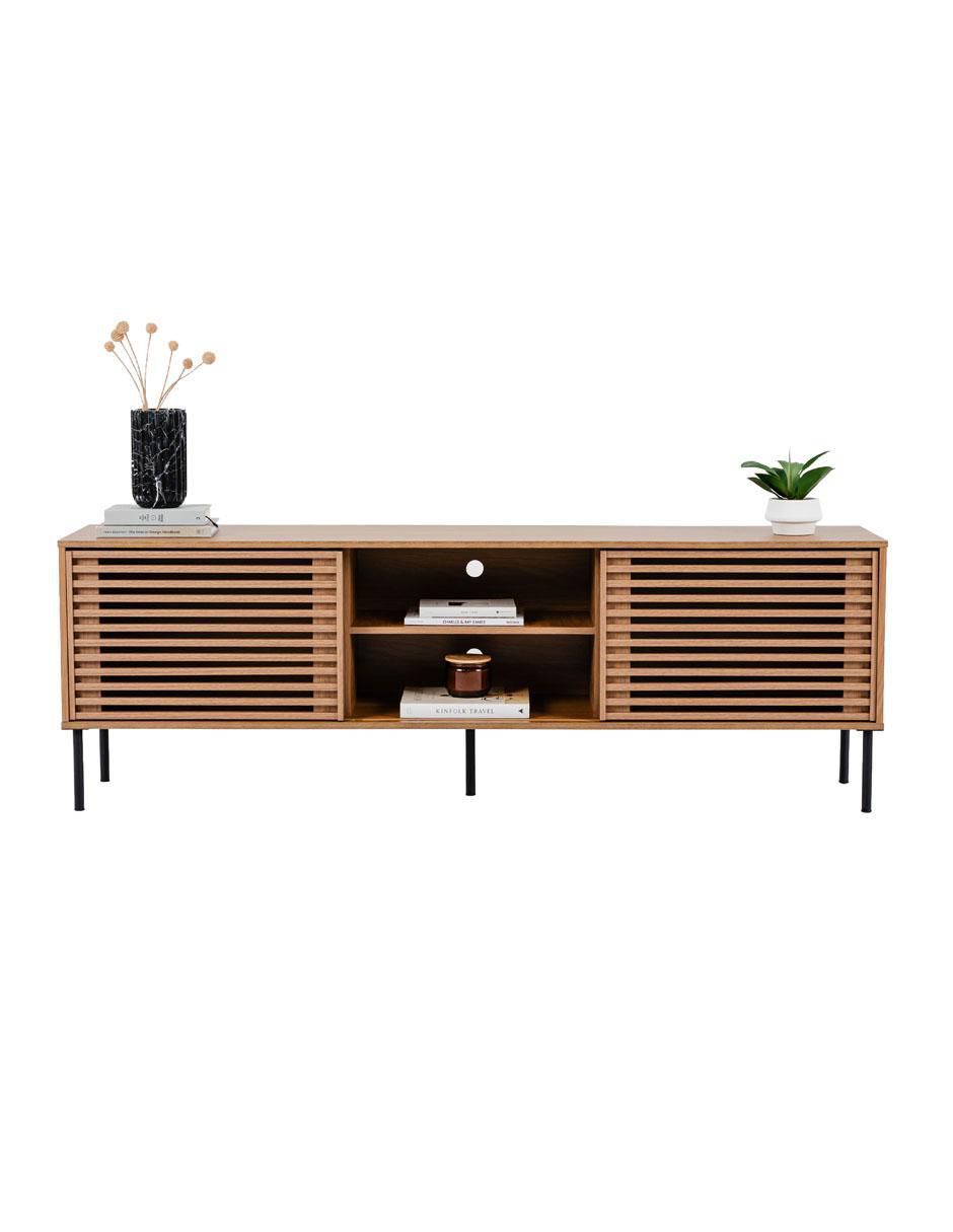 Mueble de tv armable Marilia de madera 5